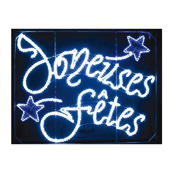 Voûte Joyeuses Fêtes dansant L.1,90m