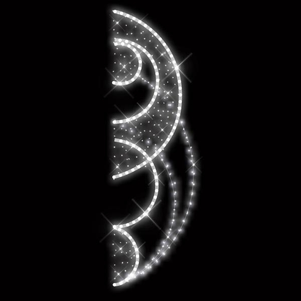 Décor Candélabre BUBBLES LED BLANC 3 M - Reconditionné