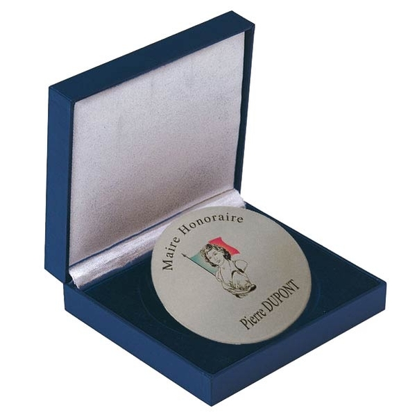 Médaille d'honneur Marianne finition bronze argenté - Vignette 2