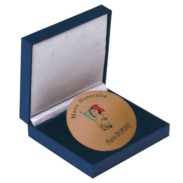 Médaille d'honneur Marianne finition bronze aluminé - Vignette 2