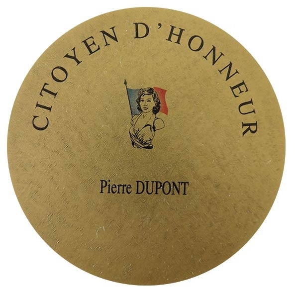 Médaille d'honneur Marianne finition bronze - Vignette 3
