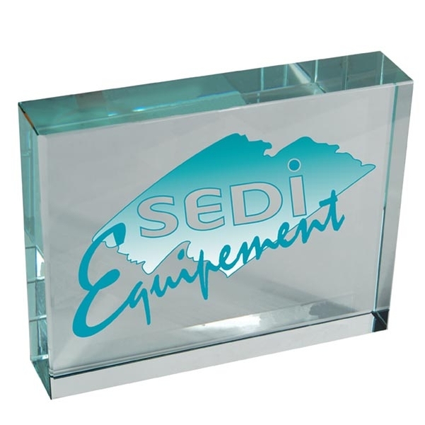 Trophée transparent Monolithe - Vignette 2