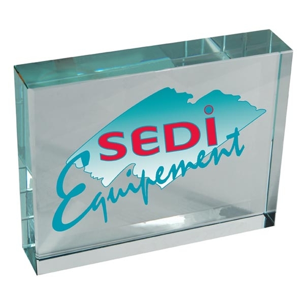 Trophée transparent Monolithe - Vignette 3