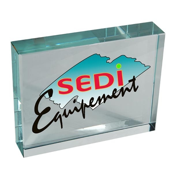 Trophée transparent Monolithe - Vignette 4