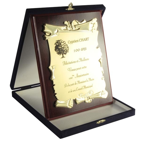 Plaque anniversaire