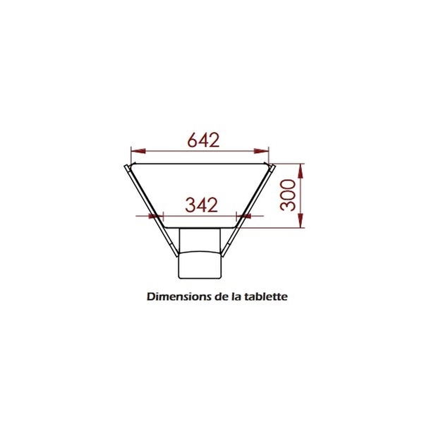 Pupitre de conférence sonorisé Modulaire FLASH Pliable   Micro col de cygne - Vignette 4