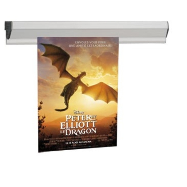 Rail d'affichage mural Grip Doc L.118 cm