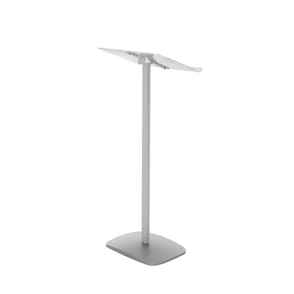 Pupitre de conférence en alu cristal