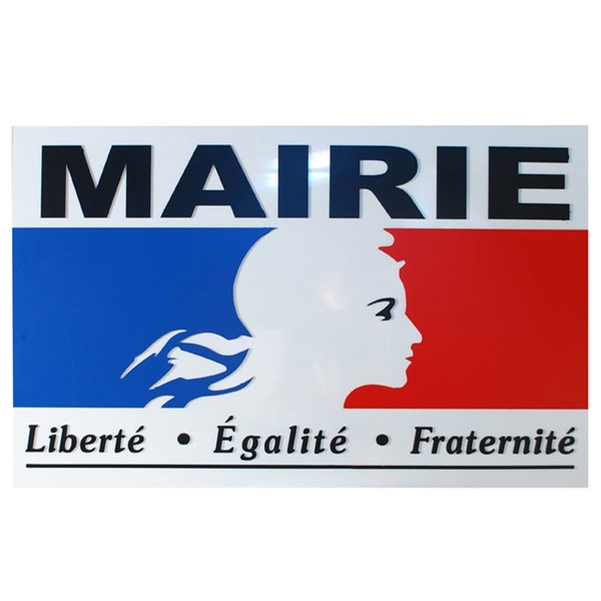 Panneau de façade tricolore - 1200x750 mm - Vignette 2