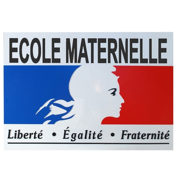 Panneau de façade tricolore - 1000x700 mm - Vignette 2