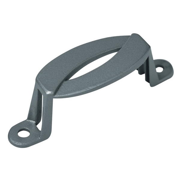 Bride et boulons pour section 80x40 mm