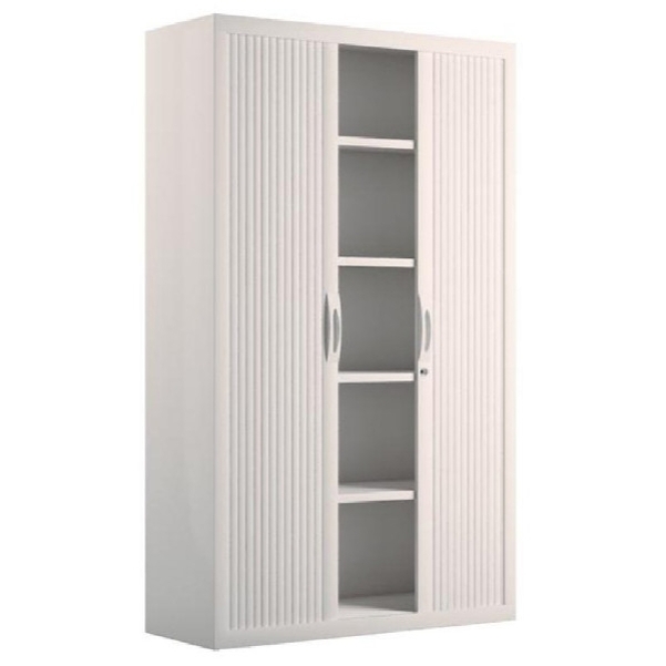 Armoire haute à rideaux H.1,98 x larg.1,02 m