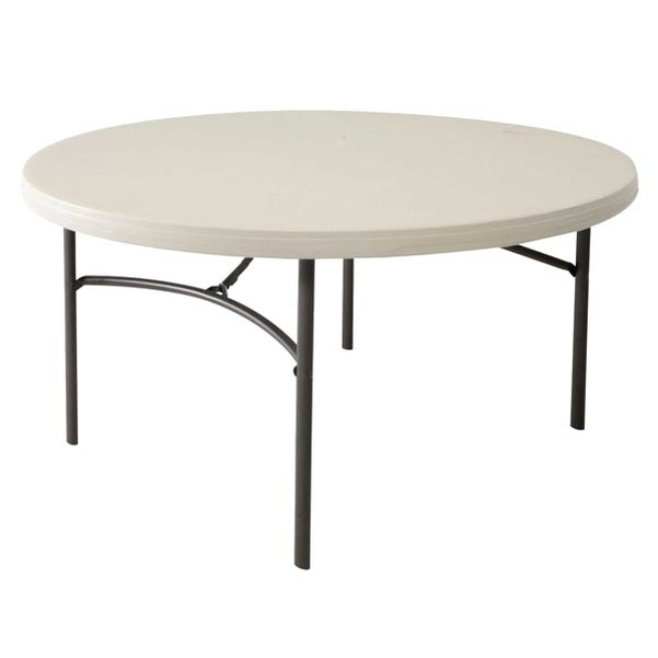 Table Ronde LIFETIME - Diamètre 152 cm (Capacité 6 personnes)