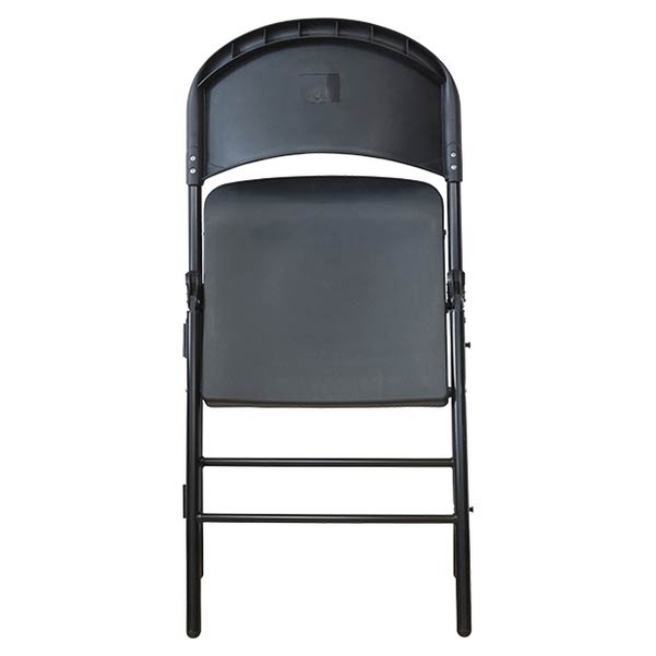 Chaise pliante Jumbo M2 noire avec accroches - Vignette 3