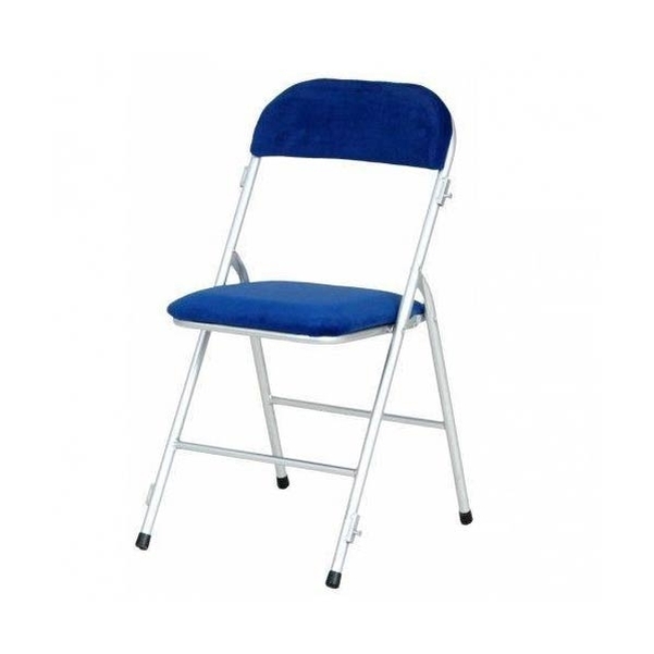 Chaise pliante PRESTIGE Tissu Velours - Vignette 2