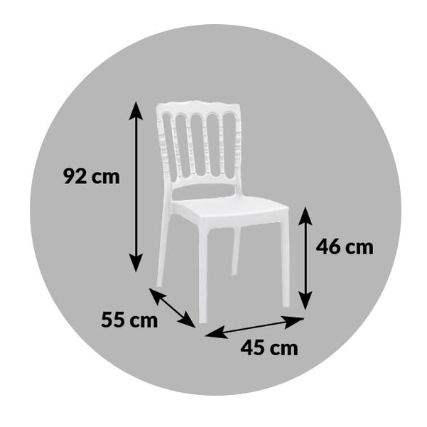 Chaise Napoléon noire - Vignette 3