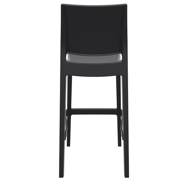 Tabouret haut noir Maya - Vignette 4