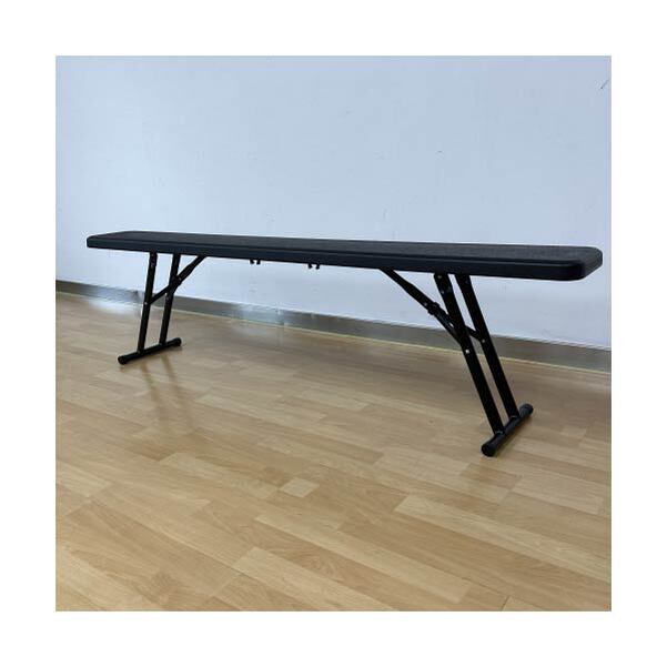 Lot 60 Bancs Pliants Furnitrade Noir 175 cm - Vignette 4