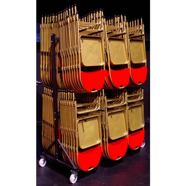 Chariot pour chaises pliantes
