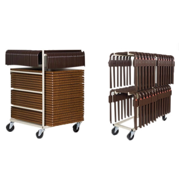 Chariot pour tables "Mairietable"