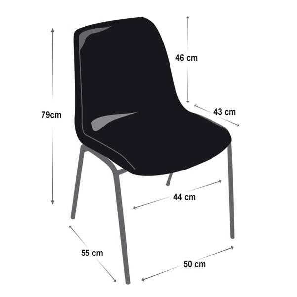 Chaise Hélène M2 avec accroche - Vignette 4