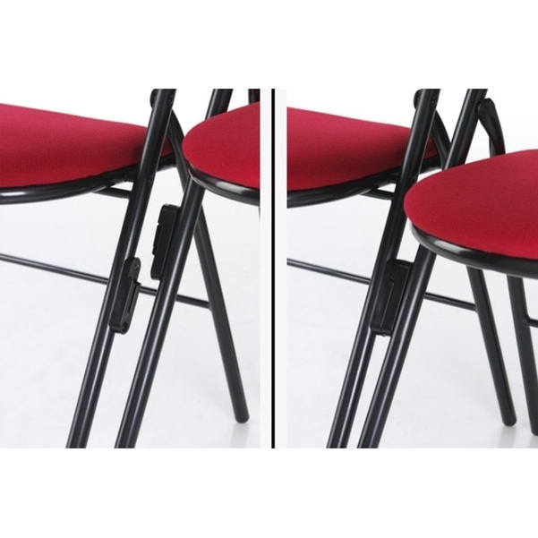 Chaise Florence finition tissu enduit M2 avec accroches boulonnées - Vignette 2