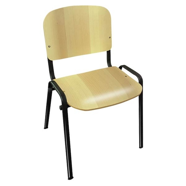 Chaise Cluny finition hêtre vernis naturel