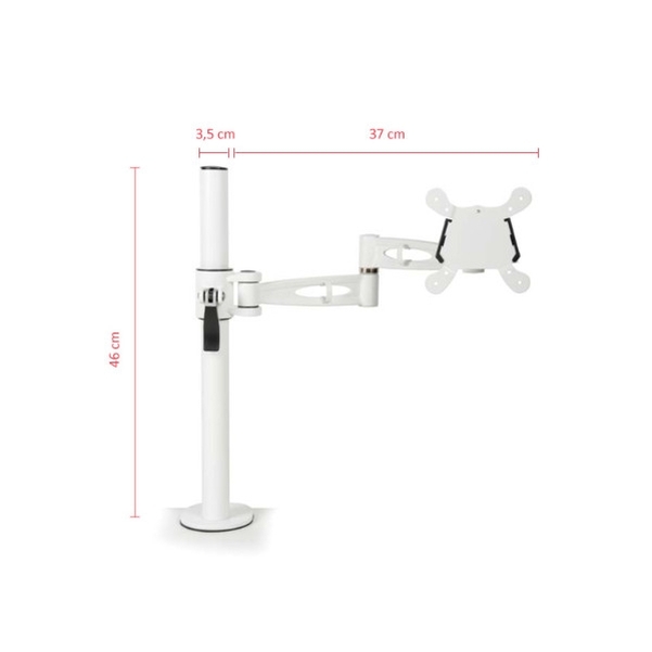 Support pour écran simple bras - Vignette 4