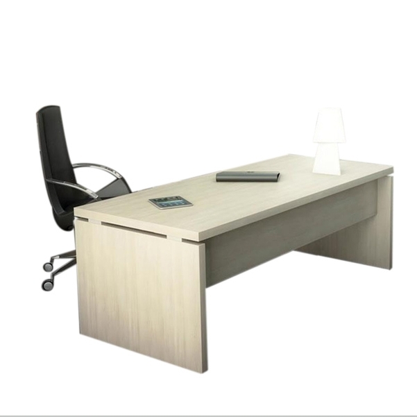Bureau droit Xénion ép.25mm - L.200cm