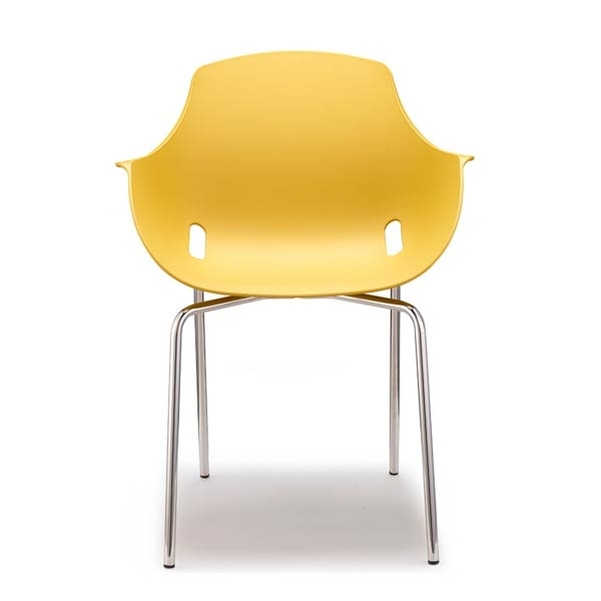 Chaise Goa pieds acier - Vignette 2
