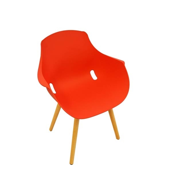 Chaise Goa pieds bois - Vignette 4