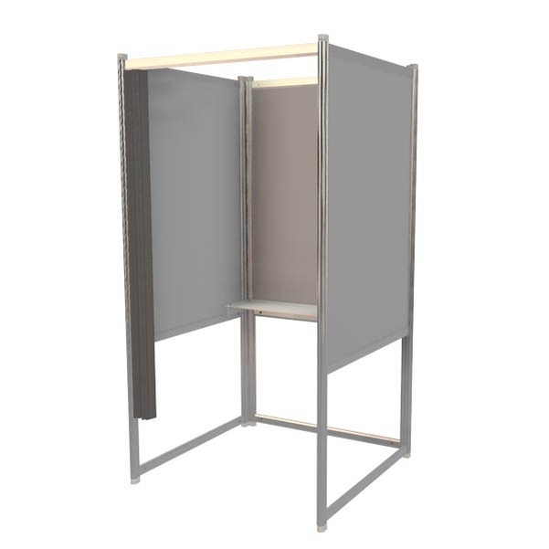 Isoloir MULTIFLEX Pliant Alu CASE DÉPART