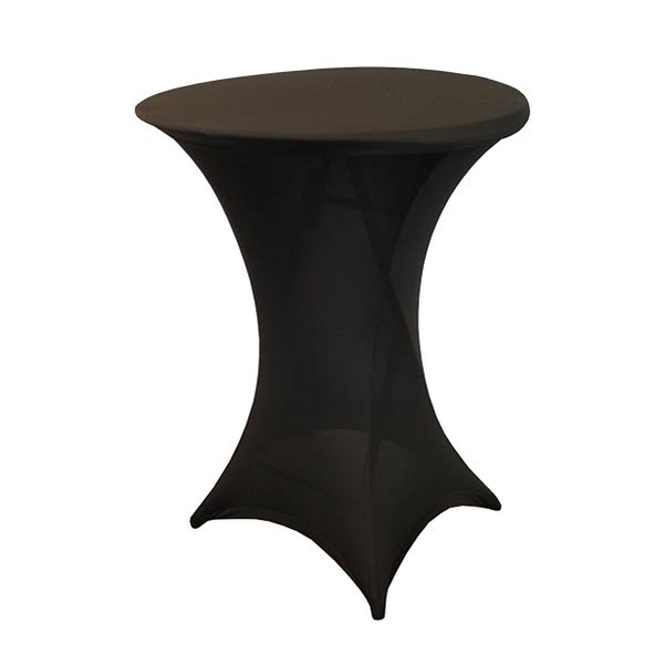 Nappe Noire pour mange-debout Lifetime Ø 84cm (2 à 4 personnes)