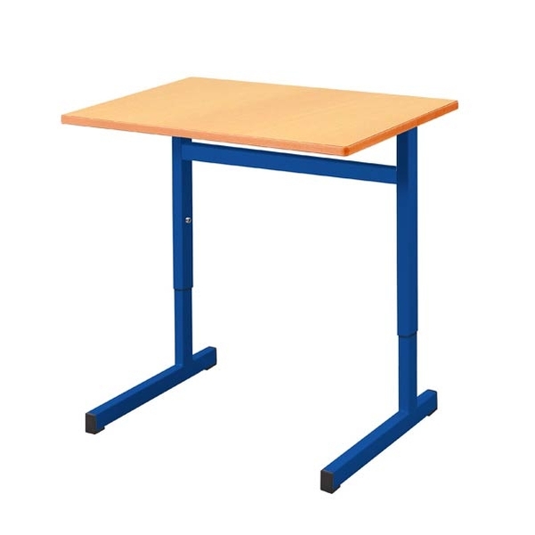 Table Luis monoplace réglable en hauteur 70x50 cm