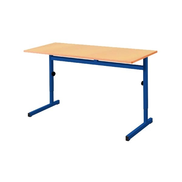 Table Luis biplace réglable 130x50 cm