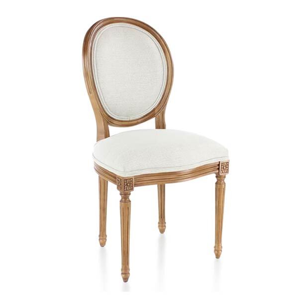 Chaise Louison sans accoudoirs