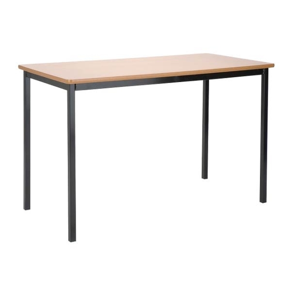 Table Antonio Plateau Stratifié Chant Alaise - 200x80 cm