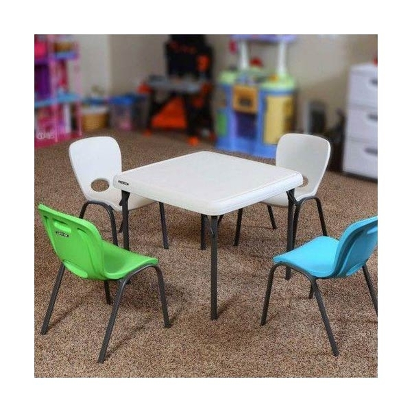 Table Lifetime Enfant - 61x61 cm - Vignette 2