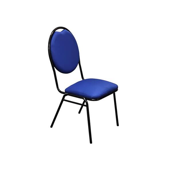 Chaise Médaillon tissu M1 pieds noirs - Vignette 2