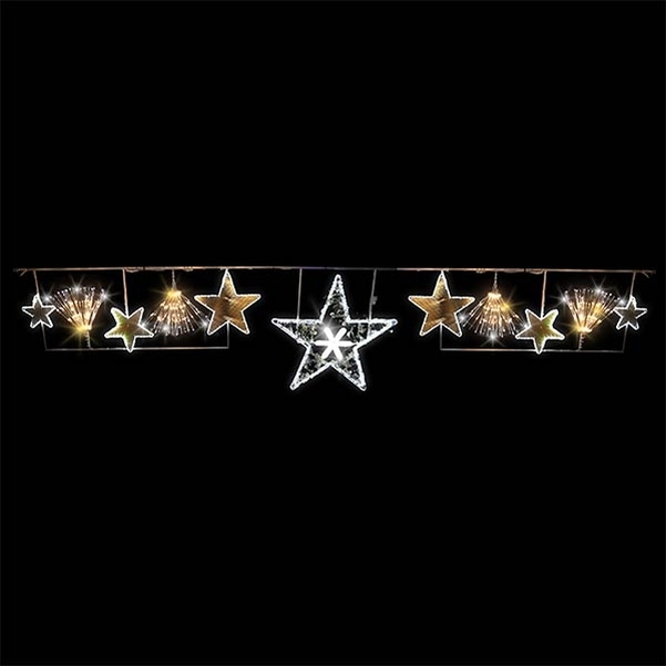 Voûte Etoiles Envoutantes L.5 m Led pétillant