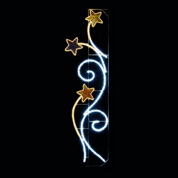 Décor Candélabre Naissance H.3.20m