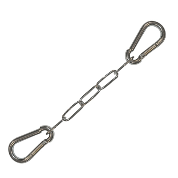 Chaînette L.1m avec 2 mousquetons