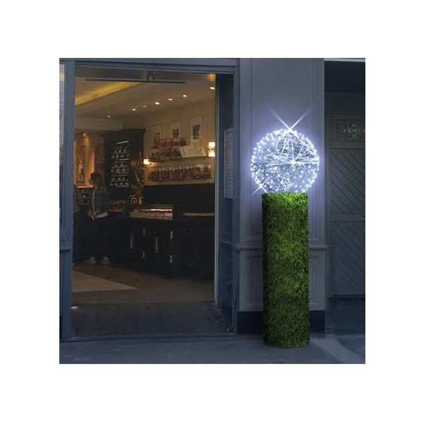 Demi-sphère 3D lumineuse fixe diam.40cm - Vignette 3