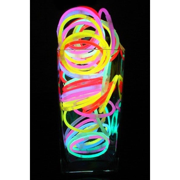 Lot assortis de 100 bracelets Fluo - Vignette 3