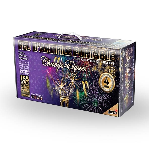Feu portable luxe 4 minutes