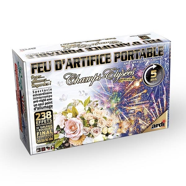 Feu portable luxe 5 minutes Édition Limitée