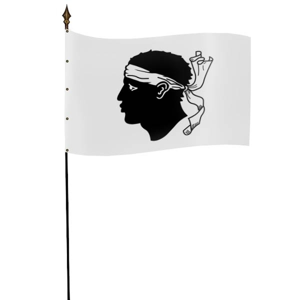 Drapeau province Corse 60x90 cm