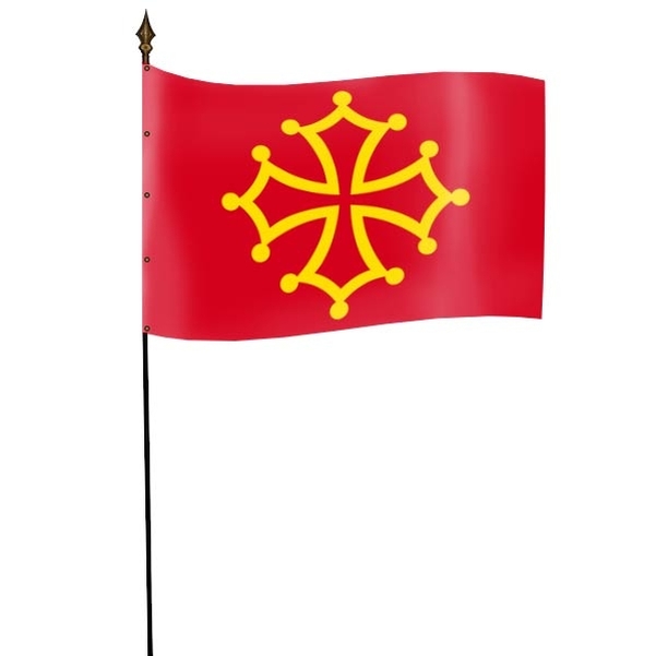 Drapeau province Languedoc 60x90 cm