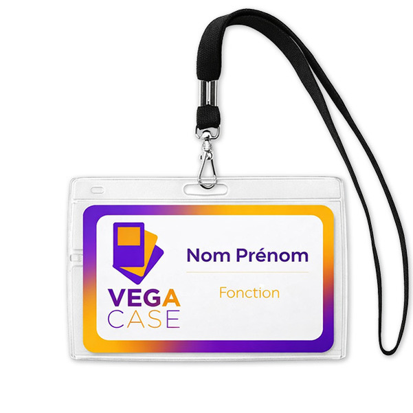 Badge Nominatif - Papier Indéchirable 230g - Vignette 2