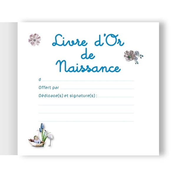 Livre d'or de Naissance personnalisé - Vignette 3
